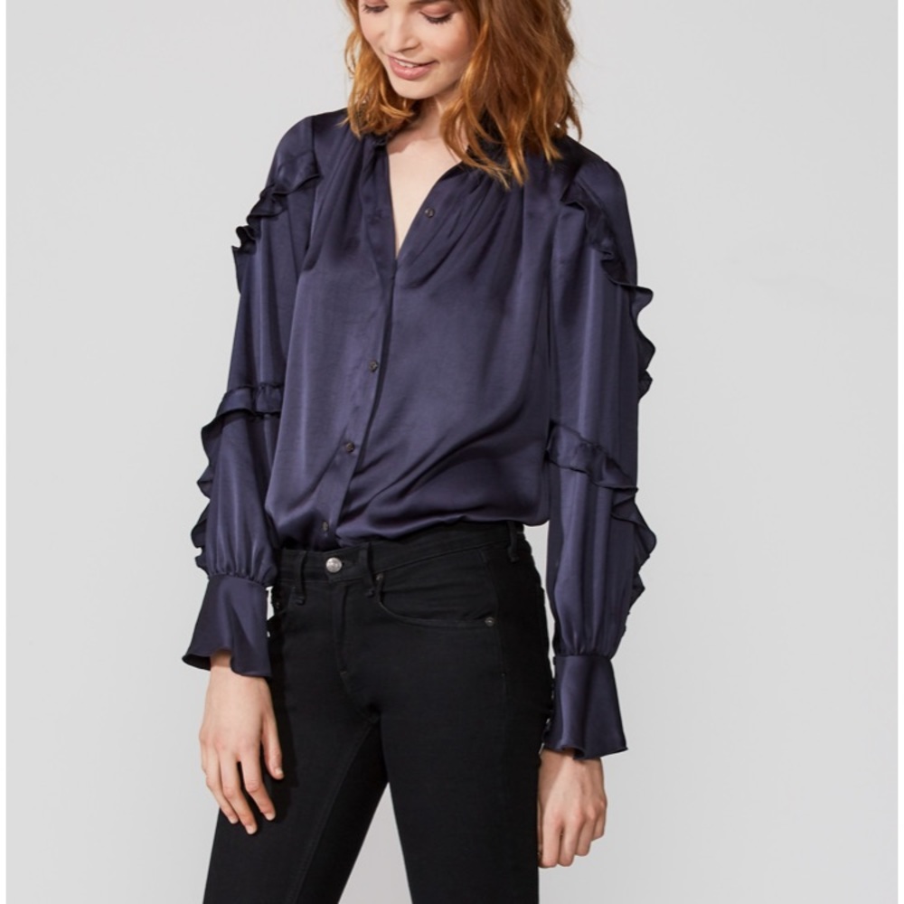 Bailey 44 Ancestral Curse Blouse - Navy